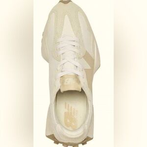 NEW New Balance 327 Sneakers, Off-white, tan and kaki color, size W 10.5, M 9